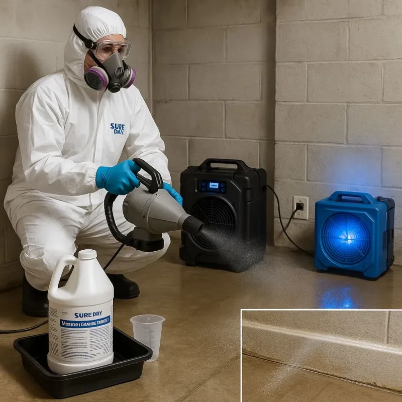 Sanitization and Odor Removal process in New Hope, MS