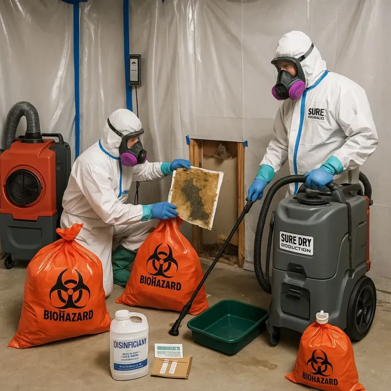 Contaminated Water Handling Protocols process in New Hope, MS